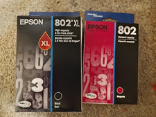 2026 Genuine Lot EPSON 802XL INK 802 WORKFORCE WF-4720-4740 EC-4020-4040 Magenta picture