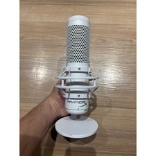 HyperX QuadCast S USB Condenser Microphone RGB Lighting White picture