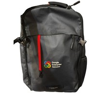 Timbuk2 Division Laptop Backpack in storm grey with logo picture