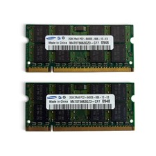 2x 2GB SAMSUNG RAM modules For HP 2Rx8 PC2-6400S-666-12-E3 picture