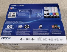 Epson EcoTank ET-3850 Special Edition (2 bonus black ink) All-in-One Printer NEW picture