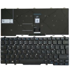 Latin Spanish Keyboard FOR Dell Latitude 3340 3350 E5450 5470 7450 7470 No Point picture