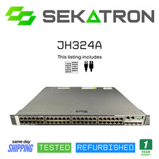 🔀 HPE JH324A 5130 48G 4SFP+ 1-Slot HI Switch w/ 2× AC ⚡ Fast Ship picture