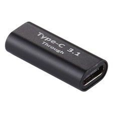 Adaptador de aleación de aluminio hembra tipo C / USB-C a hembra tipo C / USB-C picture