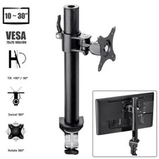 LCD LED Monitor Desk Mount Stand Bracket Adjustable 10