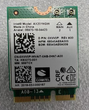 Genuine Dell Latitude 5410 3520 Intel Wifi Wireless Wifi Bluetooth Card XVV0P picture