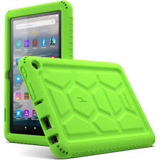 For Amazon Fire 7 Tablet Case 2022 Poetic Kids Friendly Soft Silicone Case Green picture