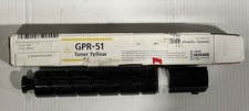 Genuine Canon 8519B003 (GPR-51) Yellow Toner Cartridge, OEM-Worn/Open Box picture