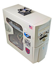 mid tower custom modded beige ATX computer case; *LOCAL PICKUP ONLY* picture