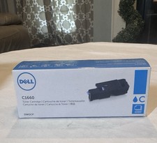 Genuine Dell C1660 Cyan Toner Cartridge DWGCP CT202039 NEW/SEALED picture