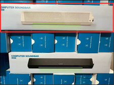 Bluedee SK010 RGB Bluetooth Computer Soundbar 3.5mm Aux USB Powered White picture