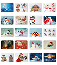 Ambesonne Xmas Theme Mousepad Rectangle Non-Slip Rubber picture