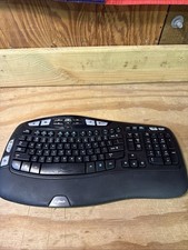 Logitech K350 Comfort Wave Wireless Ergonomic Keyboard Black No USB Dongle picture