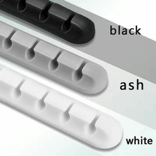 5/7-Hole Data Cable Organizer, Desktop Charging Cable Storage Protector, Mouse C picture