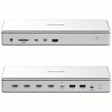 WAVLINK Quad Monitor USB-C Docking Station with 4x 4K HDMI Charging Port Dock picture