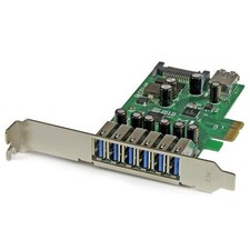 StarTech.com PEXUSB3S7 7 PORT PCIE USB 3.0 CARD 7-Port PCI Express Card - St ~E~ picture