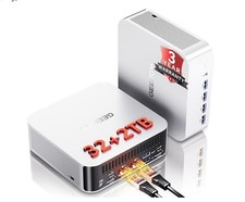 GEEKOM A9 MAX AI Mini PC,AMD Ryzen AI 9HX470(Up to 5.2GHz),Radeon 890M picture
