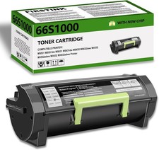 66S1000 Black Toner Cartridge Compatible for Lexmark MS531 MS531dw MS631 MS631dw picture