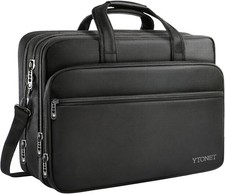 Gaming Laptop Briefcase 18 Inch Expandable Extra Large Case Computer Water picture