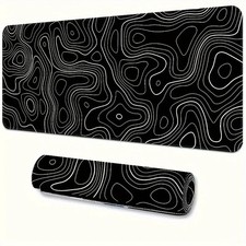 Gaming Mouse Pad Large Long Big Desk Mat Stitched Edges Waterproof Keyboard Pad picture