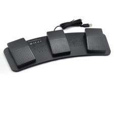USB Triple Foot Switch Pedal Control PC Computer Game Keyboard Mouse picture