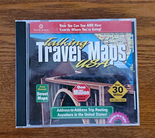Swift Jewel Talking Travel Maps U.S.A. CD-ROM Windows 95 CDR-624 picture