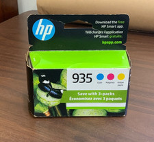 HP 935 Tri Color Ink Cartridge-Cyan-Magenta-Yellow - GENUINE Date: 2025 - SEALED picture