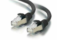 C2G-10ft Cat6a Snagless Shielded (STP) Network Patch Cable - Black picture