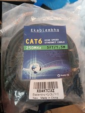 Cat6 High Speed Ethernet Cable 5 Ft/1.5M 250MHz Ekablembhq picture