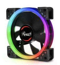 120mm RGB Case Fans  ( SINGLE PACK) Quiet Dual Ring True RGB LED picture
