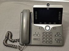 NEW Cisco CP-8845 5-Line VoIP IP Video Business Office Phone w/ Camera picture