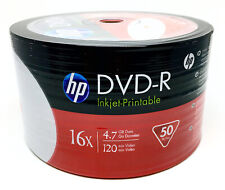 HP DVD-R 16x 4.7gb White Inkjet Hub Lot picture