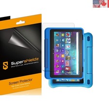 Complete Protection: 3-Pack Scratch Resistant Screen Shields for Fire HD 8 Kids picture
