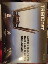 TRENDnet TEW-809UB AC1900 High Power Dual Band Wireless USB Adapter  picture
