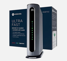 Motorola Ultra-Fast DOCSIS 3.1 Cable Modem with AC3200 Dual Band Router MG8702 picture
