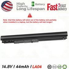 For HP 8-Cell Battery Fit:776622-001 728460-001 752237-001 15-1272wm Laptop LA04 picture