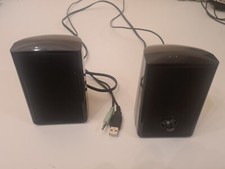 COMPUTER SPEAKERS NEOSONICA TECH NEO 2003 B USB POWERED EXTERNAL DESKTOP picture