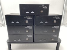 Lot of 7 StarTech SV231DD2DUA Dual DVI USB KVM Switch with Audio & USB 2.0 picture