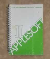 VINTAGE 1981 Applesoft II Basic Programming Reference Manual picture