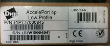 New Digi 50000839-03 AccelePort 4p Low Profile New Retail Box (13 Available) picture