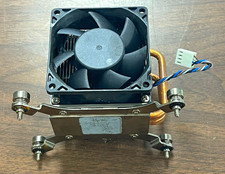 HP CPU Fan & Heatsink Assembly 4-Pin Aluminum/Copper Black/Silver 711578-001 picture