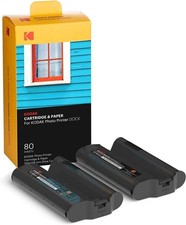 KODAK Dock Plus & Photo Printer Cartridge PHC-80 – 80 Pack, Black  picture