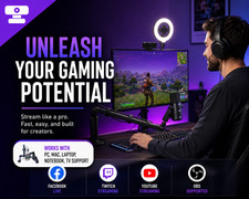 Live Streaming Complete Setup Kit - Streaming on Twitch, YouTube, TikTok picture