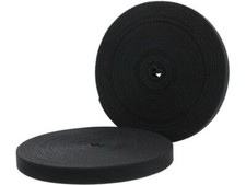 StarTech 100ft. Hook-and-Loop Cable Management Tie, Bulk Roll, Black - HKLP100 picture