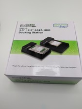 The Plugable USB3-SATA-UASP1  USB 3.0 3.5”/2.5” SATA HDD Docking Station picture