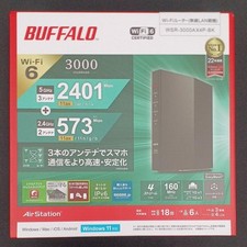 BUFFALO Wireless LAN Router WSR-3000AX4P-BK Used Japan Pre-owned From Japan picture