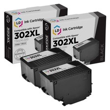 LD Replacement for Epson 302XL T302XL020 Black Ink 2PK Expression XP-6000 picture