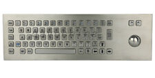 Ip65 Vandal Resistant Panel Mount Proof Keyboards Industrial Keypad Trackball  picture