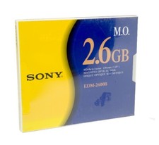 Sony MO RW Disk EDM-2600B 2.6GB NEW picture