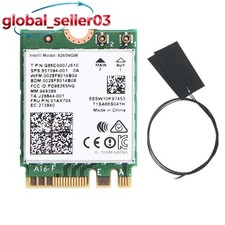 Intel 8265 Wireless-AC 8265NGW NGFF 867M Wifi Bluetooth 4.2 Card + Antennas picture